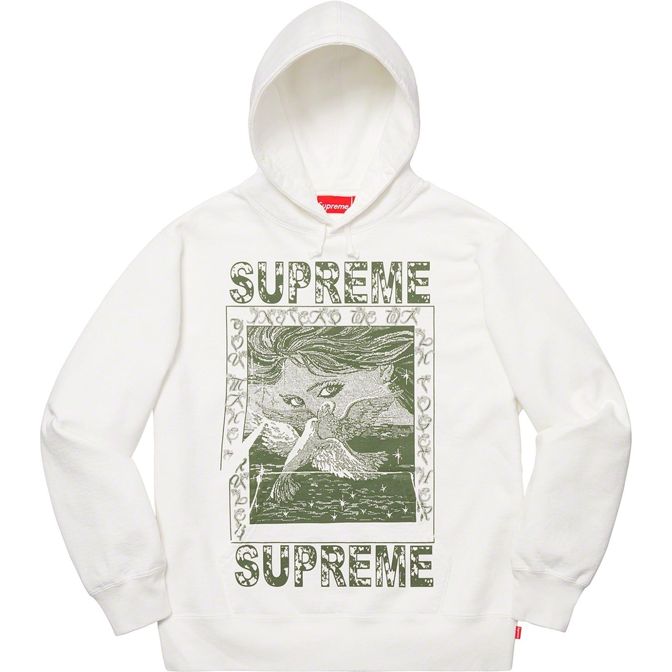 Doves Hooded Sweatshirt view 8